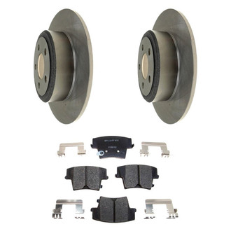 Raybestos® - R-Line™ 1-Piece Brake Kit with Ceramic Brake Pads