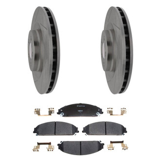 Raybestos® - R-Line™ Plain Front Brake Kit with Ceramic Pads