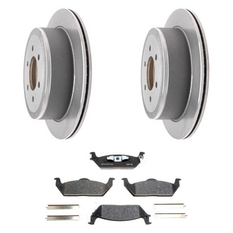 Raybestos® - R-Line™ 1-Piece Brake Kit with Ceramic Brake Pads