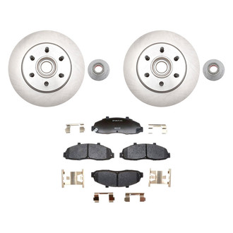 Raybestos® - R-Line™ Plain Front Brake Kit with Ceramic Pads