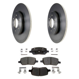 Raybestos® BNDL-1269-31018746 - R-Line™ Plain Rear Brake Kit with Ceramic Pads