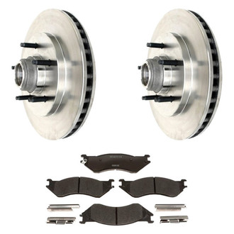 Raybestos® - R-Line™ Plain Brake Kit with Ceramic Pads