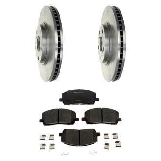 Raybestos® - R-Line™ 1-Piece Brake Kit with Ceramic Brake Pads