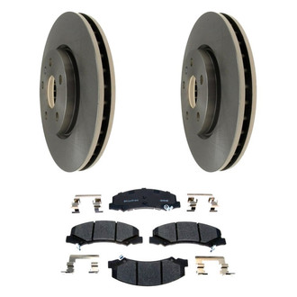 Raybestos® - R-Line™ Plain Front Brake Kit with Ceramic Pads