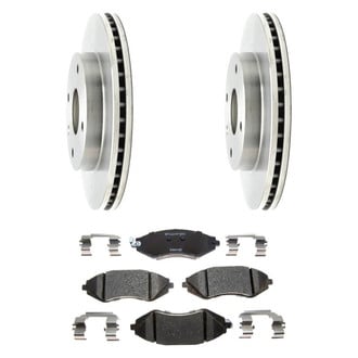 Raybestos® - R-Line™ Plain Front Brake Kit with Ceramic Pads