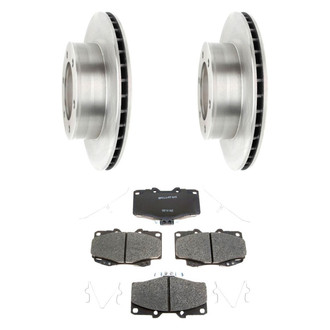 Raybestos® BNDL-1269-31018812 - R-Line™ Plain Front Brake Kit with Ceramic Pads