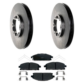 Raybestos® - R-Line™ 1-Piece Brake Kit with Ceramic Brake Pads