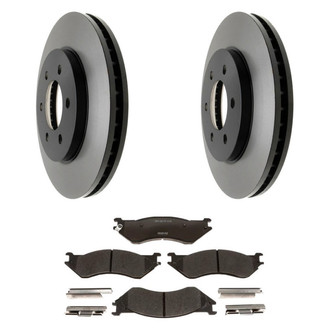 Raybestos® - R-Line™ Plain Front Brake Kit with Ceramic Pads