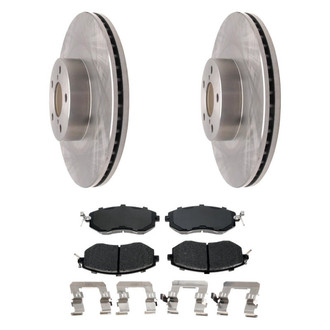 Raybestos® - R-Line™ Plain Brake Kit with Ceramic Pads