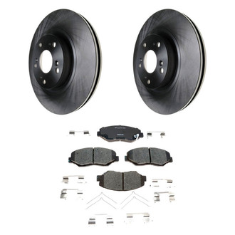 Raybestos® - R-Line™ 1-Piece Brake Kit with Ceramic Brake Pads