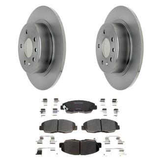 Raybestos® - R-Line™ Plain Front Brake Kit with Ceramic Pads