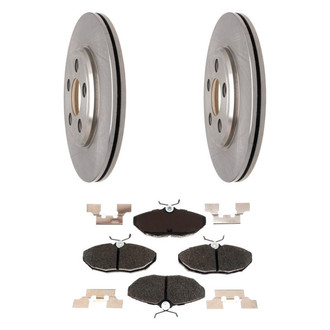 Raybestos® - R-Line™ 1-Piece Brake Kit with Ceramic Brake Pads