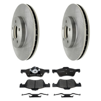 Raybestos® - R-Line™ 1-Piece Brake Kit with Ceramic Brake Pads