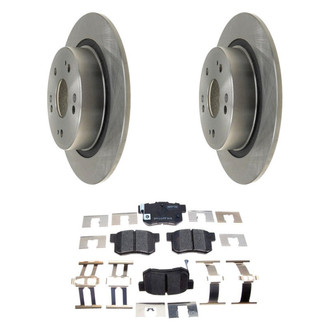 Raybestos® BNDL-1269-31018974 - R-Line™ Plain Rear Brake Kit with Ceramic Pads