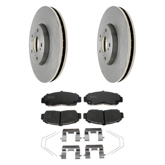 Raybestos® - R-Line™ 1-Piece Brake Kit with Ceramic Brake Pads