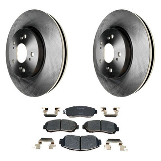Raybestos® - R-Line™ Plain Front Brake Kit with Ceramic Pads