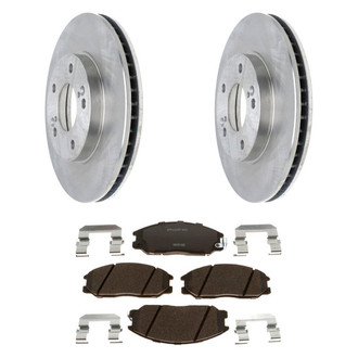 Raybestos® - R-Line™ 1-Piece Brake Kit with Ceramic Brake Pads