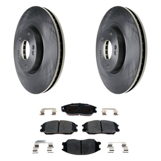 Raybestos® - R-Line™ 1-Piece Brake Kit with Ceramic Brake Pads