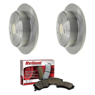 Raybestos® - R-Line™ Plain Rear Brake Kit with Ceramic Pads