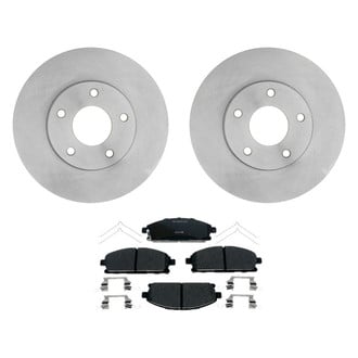 Raybestos® - R-Line™ Plain Front Brake Kit with Ceramic Pads