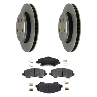 Raybestos® - R-Line™ 1-Piece Brake Kit with Ceramic Brake Pads