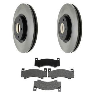 Raybestos® - R-Line™ Plain Front Brake Kit with Ceramic Pads