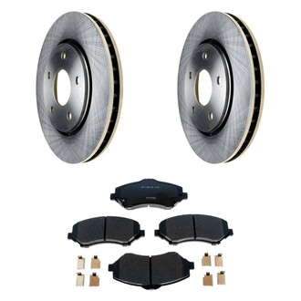 Raybestos® - R-Line™ 1-Piece Brake Kit with Ceramic Brake Pads
