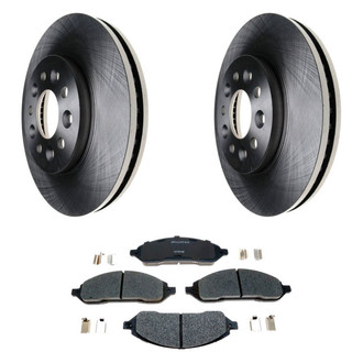 Raybestos® - R-Line™ 1-Piece Brake Kit with Ceramic Brake Pads