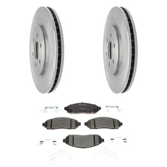 Raybestos® - R-Line™ Plain Front Brake Kit with Ceramic Pads