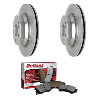 Raybestos® - R-Line™ 1-Piece Brake Kit with Semi-Metallic Brake Pads
