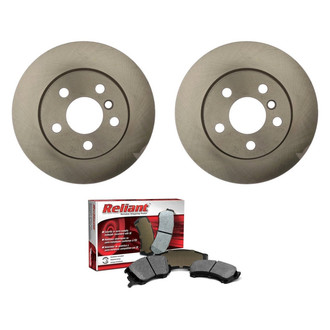 Raybestos® BNDL-1269-31019274 - R-Line™ Plain Front Brake Kit with Semi-Metallic Pads