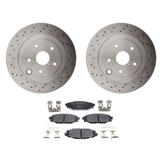 Raybestos® - R-Line™ Rear Brake Kit with Ceramic Pads