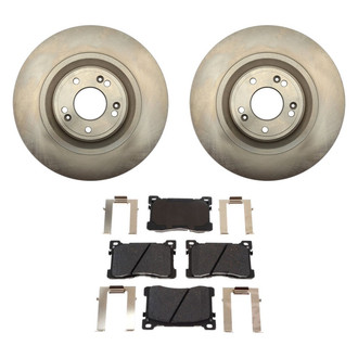 Raybestos® - R-Line™ 1-Piece Brake Kit with Ceramic Brake Pads