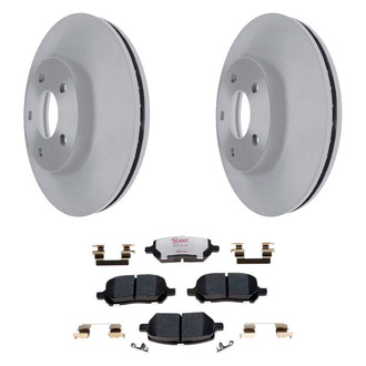 Raybestos® - Element3™ 1-Piece Brake Kit with Hybrid Brake Pads