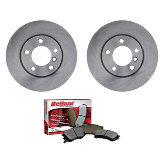 Raybestos® BNDL-1269-31019340 - R-Line™ Plain Front Brake Kit with Semi-Metallic Pads