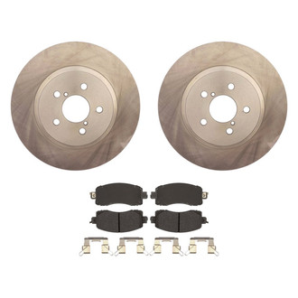 Raybestos® BNDL-1269-31019344 - R-Line™ Plain Front Brake Kit with Ceramic Pads