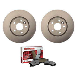 Raybestos® - R-Line™ 1-Piece Brake Kit with Semi-Metallic Brake Pads