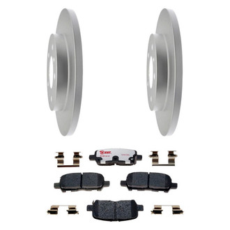 Raybestos® - Element3™ Plain Rear Brake Kit with Hybrid Pads