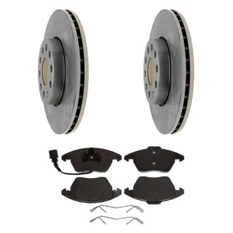 Raybestos® - R-Line™ Plain Front Brake Kit with Ceramic Pads
