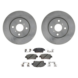 Raybestos® - R-Line™ 1-Piece Brake Kit with Ceramic Brake Pads