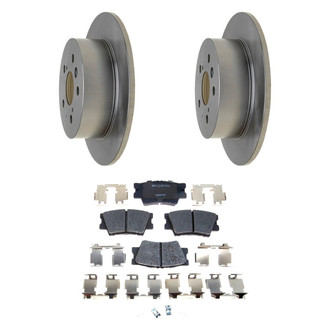 Raybestos® - R-Line™ Plain Rear Brake Kit with Ceramic Pads