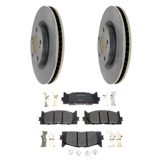 Raybestos® - R-Line™ 1-Piece Brake Kit with Ceramic Brake Pads