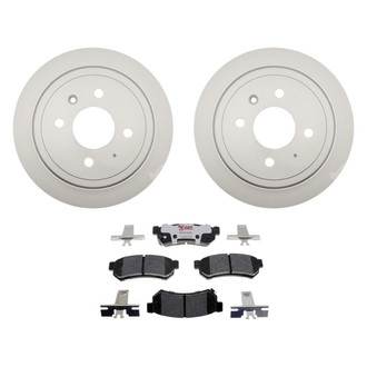 Raybestos® - Element3™ Plain Rear Brake Kit with Hybrid Pads