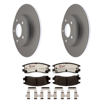 Raybestos® BNDL-1269-31019419 - Element3™ Plain Rear Brake Kit with Hybrid Pads
