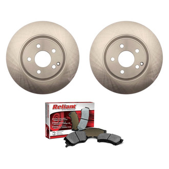 Raybestos® - R-Line™ Plain Front Brake Kit with Semi-Metallic Pads