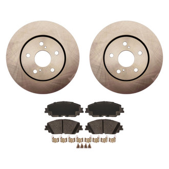 Raybestos® BNDL-1269-31019470 - R-Line™ Plain Front Brake Kit with Ceramic Pads