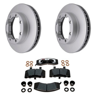 Raybestos® - Element3™ 1-Piece Brake Kit with Hybrid Brake Pads