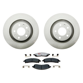 Raybestos® - Element3™ Plain Brake Kit with Hybrid Pads