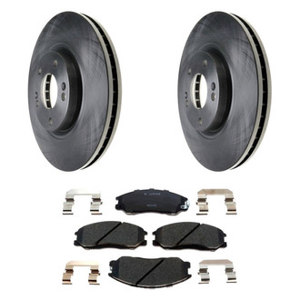 Raybestos® - R-Line™ Plain Front Brake Kit with Ceramic Pads
