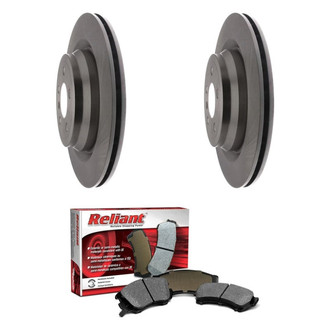 Raybestos® - R-Line™ 1-Piece Brake Kit with Semi-Metallic Brake Pads
